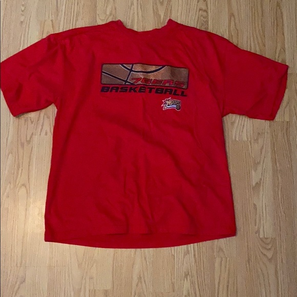 Philadelphia 76ers Vintage T Shirt - Picture 1 of 2